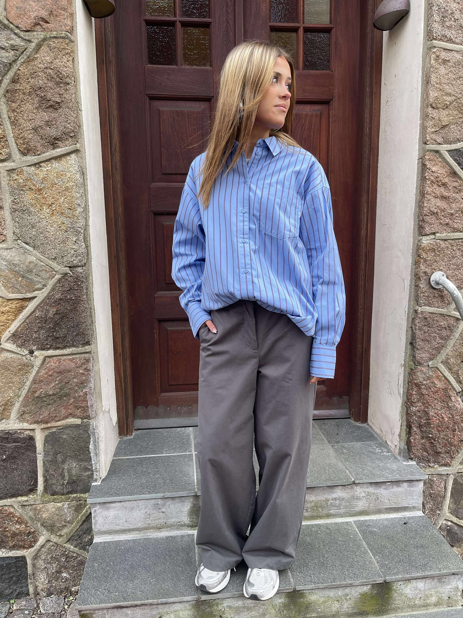 VIELVIRA Trousers - Dark Grey